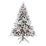 thumbnail of Rebecca Mobili Weihnachtsbaum mit Kunstschnee, H 150 cm, 809 Zweige aus PVC und PE