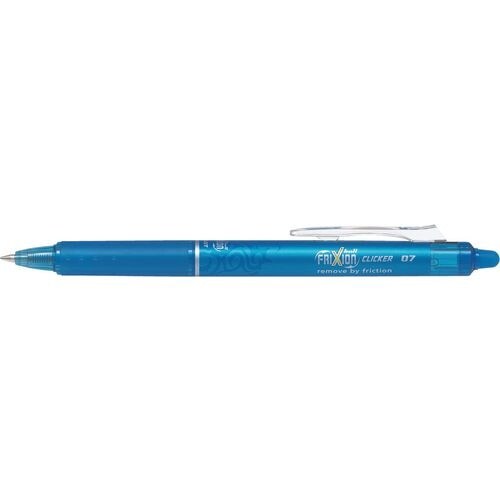 PILOT Stylo Roller FriXion Clicker rétractable, pointe moyenne Turquoise
