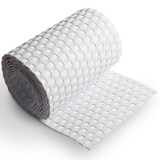 thumbnail of NYVI Polyrattan Sichtschutzstreifen Privafence 255x19 cm - Sichtschutz für Doppelstabmatten Zaun 5 Rollen Weiß