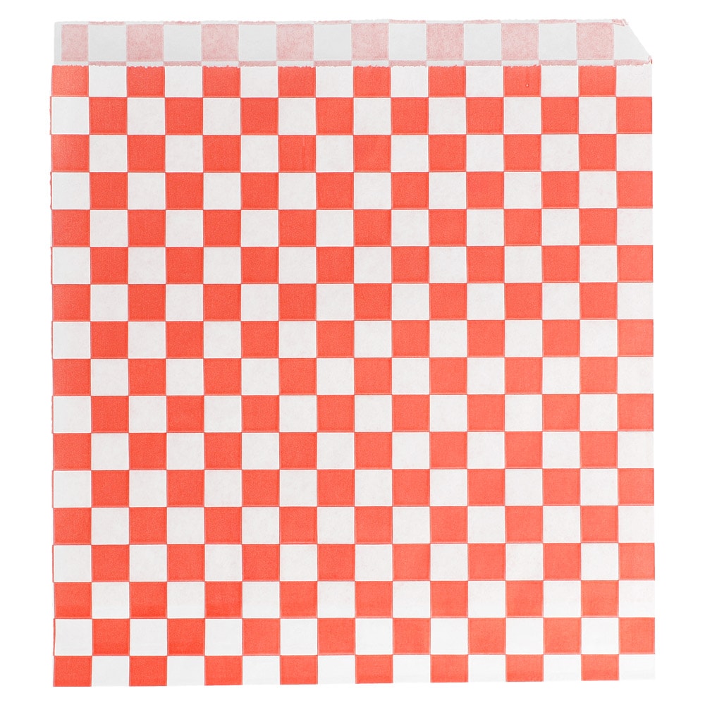 500 Unités - Papier Ingraissables Ouvert 2 Côtés Fast Food 'Fitipaldi' 32 G/M2 17X18 Cm Rouge Parch.Ingraissable - Garcia de Pou