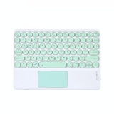 thumbnail of Clavier Pour Tablette Sans Fil Bluetooth Avec Pavé Tactile Support iOS 13+ Vert Noir YONIS