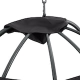 thumbnail of SVITA NELLY Hängesessel mit Gestell klappbar Hängestuhl Hängesitz Hängekorb Dunkelgrau