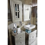 thumbnail of SIT Möbel Commode | 3 tiroirs | Manguier et MDF | Ferrures en aluminium argenté | L 45 x P 40 x H 80 cm