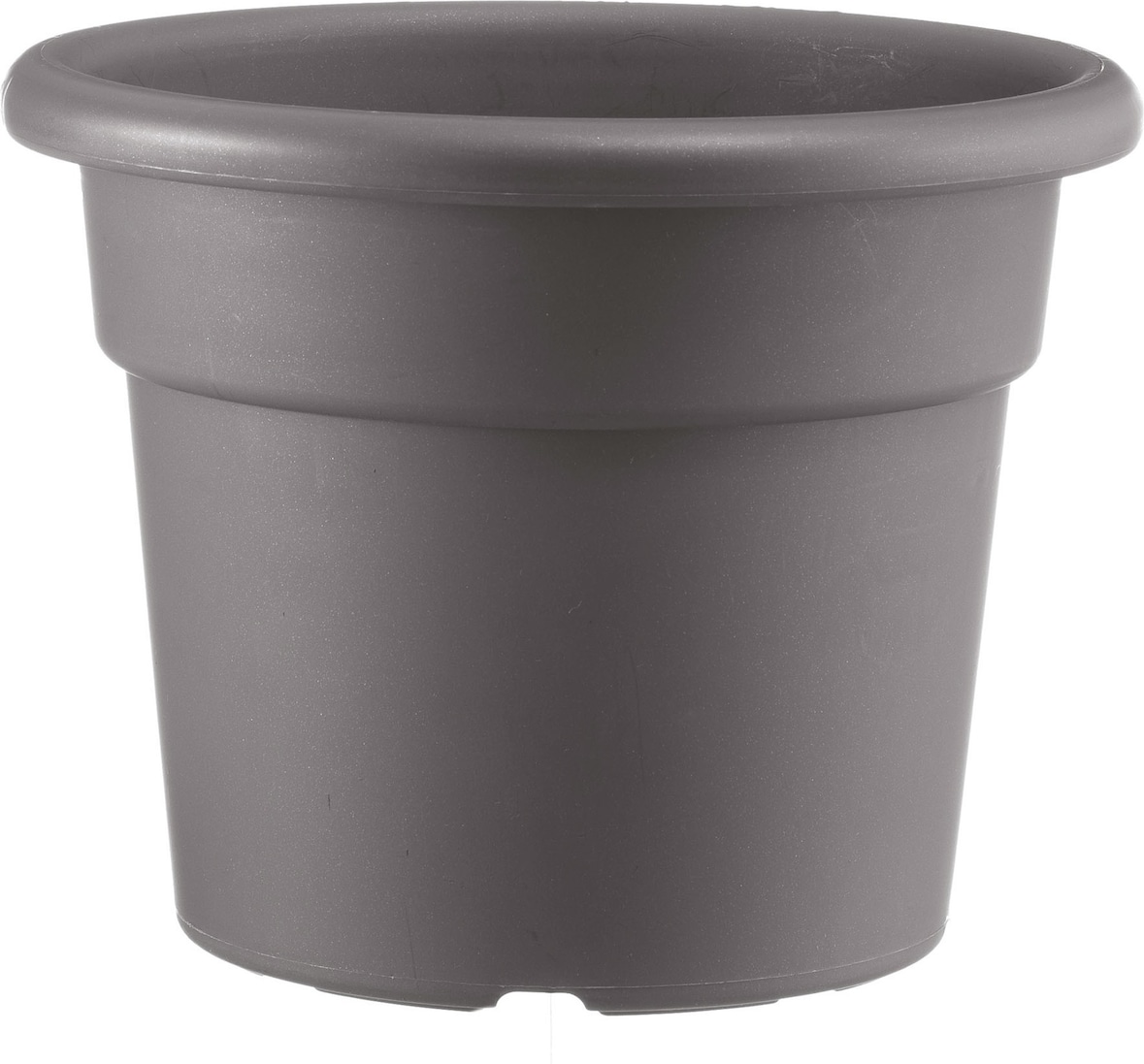 ArtPlast - Zylindrischer Blumentopf 14L Ø35x26 cm in Farbe Grau - CILINDRO-Kollektion