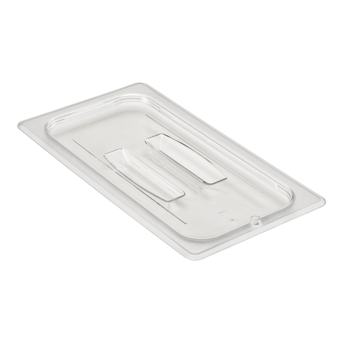 CAMBRO 30CWCH-135/6 - Tampa com alça GN 1/3 - 17,6 x 32,5 cm - Transparente - Caixa com 6 unidades.