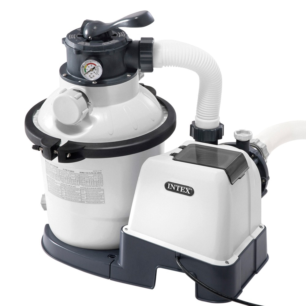 Depuradora de arena INTEX Krystal Clear 5.700 l/h 0,25 hp