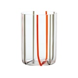 thumbnail of Assortiment Tirache Zafferano glas in tweekleurig borosilicaatglas Groen-amethist doos à 6 stuks
