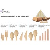 thumbnail of Löffel, Holzlöffel Einwegbesteck, 10.000 Stk, natur, biologisch abbaubar, 15,5 cm