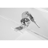 thumbnail of EXACOMPTA Urna trasparente con lucchetto e panello A5, cod. 89258D in PMMA (acrilico) trasparente, resistente ai raggi UV. Dimensioni 21x21x36,5 cm