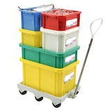 thumbnail of GILAC Bac renforcé HACCP 400 x 300 + couvercle - 15 L - Blanc G119612