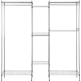 thumbnail of Royal Catering - Kledingrek metaal  - 190 x 45 x 195 cm - 210 kg  -