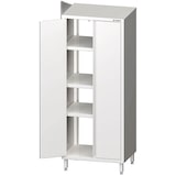 thumbnail of Stalgast Edelstahl Durchreiche-Hochschrank mit Flügeltüren, 1000x600x2000 mm, verschweißt