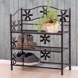 thumbnail of Regal Metall Bücherregal Schuhregal Standregal Genf ~ 3 Böden, Höhe 70cm