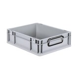 thumbnail of Eurobox NextGen Color, HxBxT 12x30x40cm, 11 Liter, Griffe schwarz zu, Grau, Eurobehälter, Transportbehälter