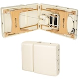 thumbnail of 3 Zonen Massageliege-Set Somwang mit 7,5cm Polsterung, Rollen und Holzgestellbeige