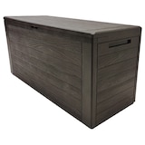 thumbnail of Prosperplast - Baul de jardin 280 litros Boardebox de plastico en color ocre oscuro 116 x 43,8 x 55 cm