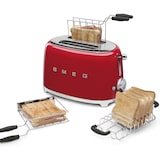 thumbnail of Toaster 2 tranches années 50 rouge -   Acier Smeg