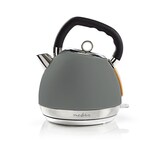 thumbnail of Bouilloire électrique 1,8l Acier Gris 2200w Protection Contre ébullition Usage Non Intensif Nedis
