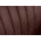 thumbnail of Set di 2 sgabelli da bar HWC-M67, sgabello da bar, con bracciolo poggiapiedi girevole tessuto/tessuto ferro FSC® ~ marrone scuro piede nero