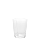 thumbnail of Handige drinkglazenset van 6 transparante glazen van geblazen glas met ergonomische en stapelbare verticale groeven voor dagelijks gebruik thuis.