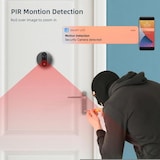 thumbnail of Interphone Vidéo WiFi Écran Couleur 4.3 Pouces 1080P Vision Nocturne Noir YONIS