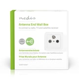 thumbnail of Prise Murale Pour Antenne  1x Sortie F  1x Sortie Mâle Cei  1x Sortie Femelle Cei  75 Db Usage Non Intensif Nedis