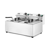 thumbnail of Freidora Hendi Profi Line de 2x8 litros y 7000W fabricada en acero inoxidable