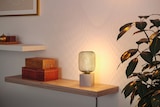 thumbnail of Paulmann Metallic Glow Standard 230 V Ampoules LED Zyl  180lm 4W 1800K gradable Laiton 29260