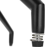 thumbnail of tectake Drehbarer Armlehnstuhl Daya, gepolstert - 2er Set anthrazit