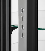 thumbnail of Gasfrit – Runde Panorama-Kühlvitrine für die Theke, 105 L, Silber/Schwarz