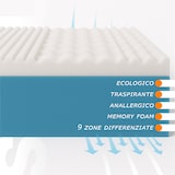 thumbnail of Colchon matrimonial 170x200 Colchon Espuma Viscoelastica, altura 18 cm - Bayscent | Zaza'