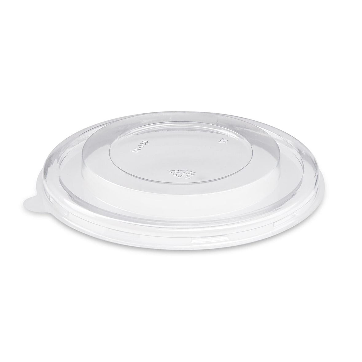 1x Deckel transparent Ø150mm aus rPET für Salatschalen Feinkostschalen 50 Stk.