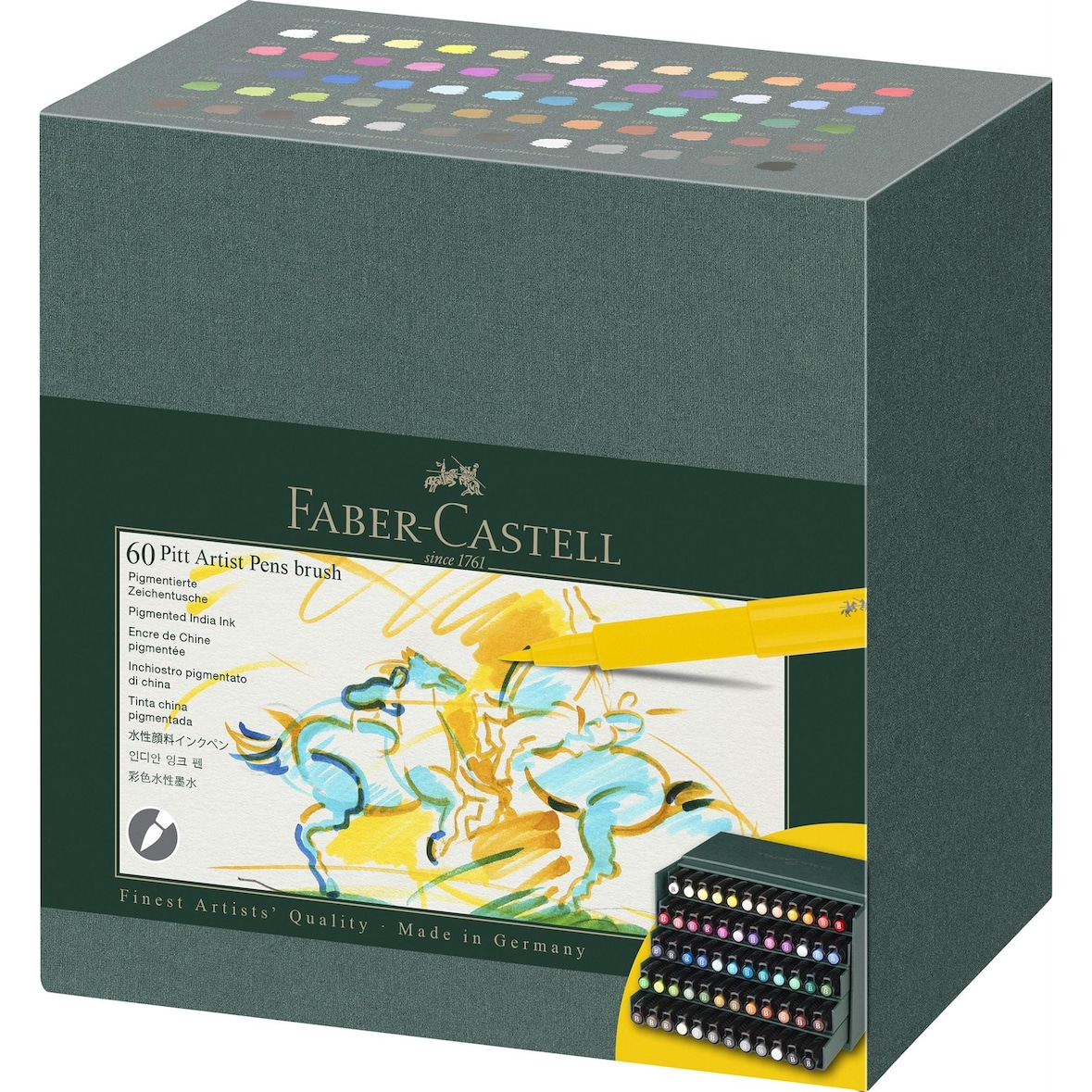 Faber Castell Tuschezeichner Pitt Artist Pen B 60er A-box