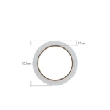 thumbnail of SIGMA Nastro adesivo, 15 mm x 66 m, trasparente, 6 unità