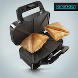 thumbnail of Arendo Sandwichmaker 1200 W mit Antihaftbeschichtung - mit abnehmbaren Platten - spülmaschinentauglich - Temperaturkontrolle - Sandwich Maker