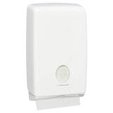 thumbnail of Distributeur d'essuie-mains pliés Slimfold Aquarius U7024 - Blanc