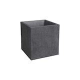 thumbnail of Pot de fleur Sydney texturé aspect pierre Anthracite 40 cm ARTEVASI