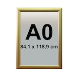 thumbnail of Cadre Clic-Clac A0 DORE / GOLD