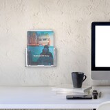 thumbnail of Relaxdays Prospektständer DIN A5, 10er Set, Acryl, Prospekthalter für Tisch & Wand, HBT: 20 x 17,5 x 8,5 cm, transparent