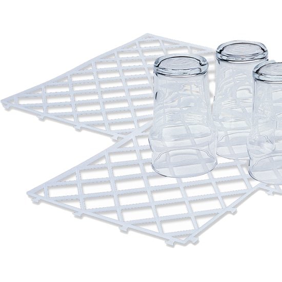 Barprofessional Glasmat schakelbaar Transparant 30 x 20 cm