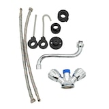 thumbnail of BE-GASTRO I Ducha de cocina profesional "Premium" con mando giratorio y palanca, incluye grifo, mezclador y cabezal de ducha