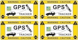 thumbnail of CombiCraft GPS-Tracker Autoaufkleber, 59 x 30 mm - 4er Set