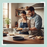 thumbnail of Relaxdays Backform, 3er Set, Ø 25,5/27,5/28 cm, antihaft, Gugelhupfform, Obstbodenform, runde Kuchenformen, Stahl, grau