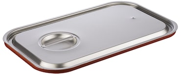 METRO Professional GN tampa 1/1, aço inoxidável/silicone
