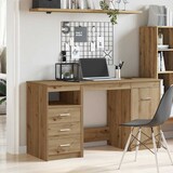 thumbnail of vidaXL Schreibtisch mit Schrank Artisan Oak Engineered Wood