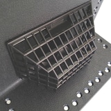 thumbnail of Universele anti-verstoppingshoekscharnier voor afvoeren - Voorkomt het binnendringen van bladeren, grind of vuil in regenpijpen of afvoergoten