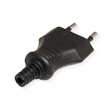 thumbnail of BACHMANN Euroflachstecker 2,5A/250VAC, Montage, schwarz