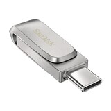 thumbnail of SanDisk Ultra Dual Drive Luxe USB-Stick 32 GB USB Type-A / USB Type-C 3.2 Gen 1 (3.1 Gen 1) Edelstahl