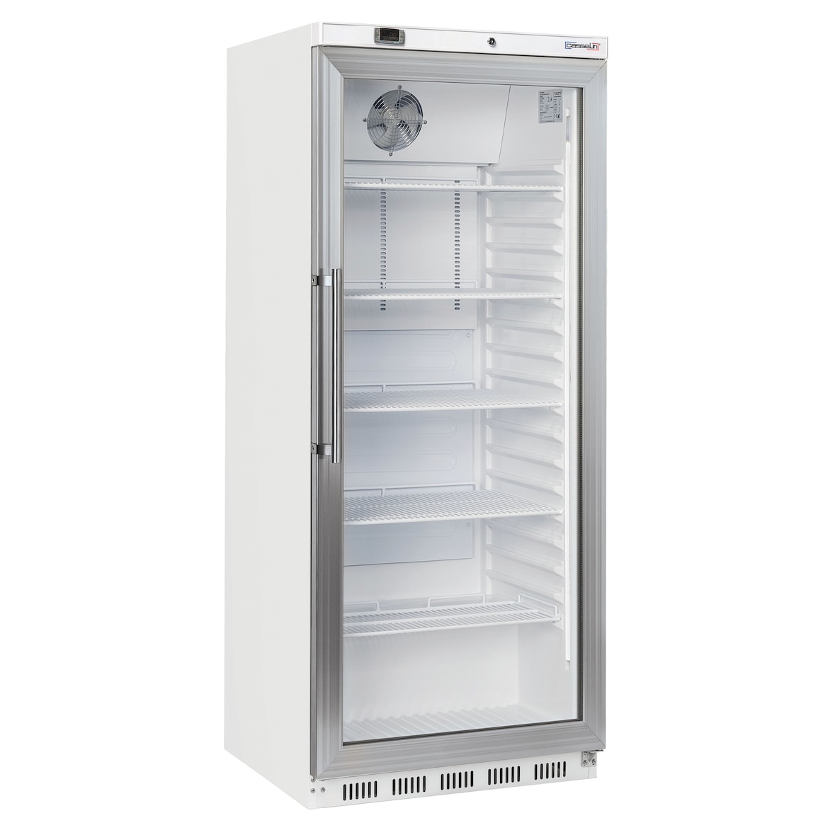 Kühlschrank mit Glastür 600 L Weiß CAPV600LB Casselin