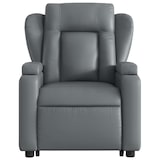 thumbnail of vidaXL Massagesessel mit Aufstehhilfe Elektrisch Grau Kunstleder